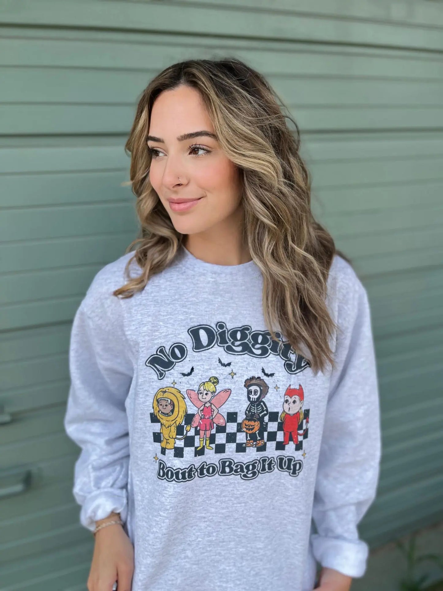 No Diggity Halloween Sweatshirt