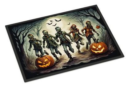 Zombies Spooky Halloween Doormat