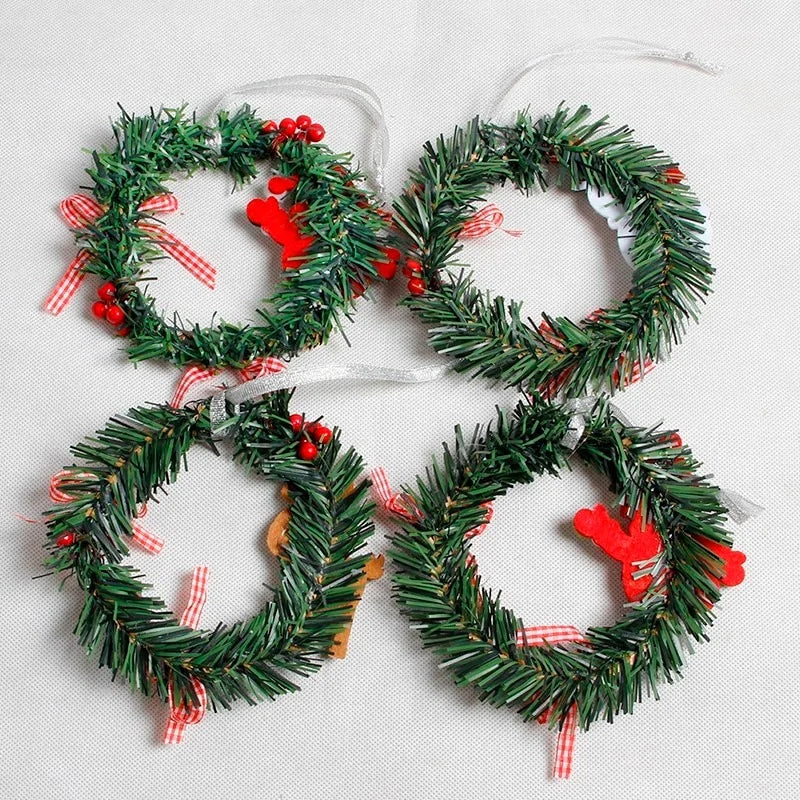 Christmas Wreath Wood Christmas Decor