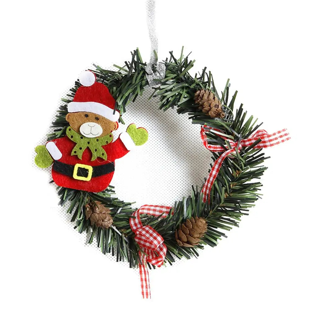 Christmas Wreath Wood Christmas Decor